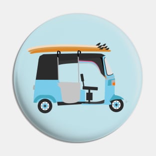 Surf Tuk Tuk in Sri Lanka Pin