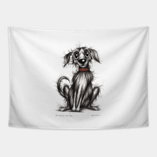 Mr Smelly the dog Tapestry