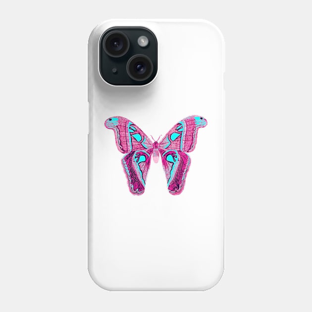 Pink butterfly Phone Case by sungraphica