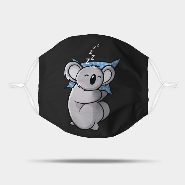 Lazy Koala Bear - Funny Koala - Mask | TeePublic Lazy Koala Bear - Funny Koala - Mask | TeePublic