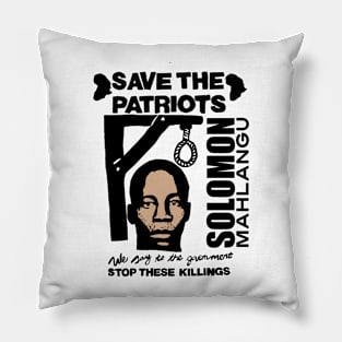 Solomon Mahlangu-3 Pillow