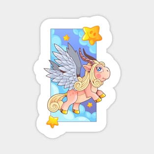 cute pony pegasus Magnet