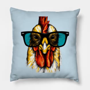 Cool Chickens rule the roost Pillow