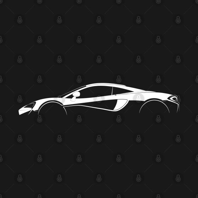 McLaren 570S Silhouette by Car-Silhouettes