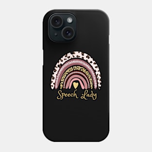 Speech lady, speech therapy, speech languguage pathologist, slp, slpa, speech therapist Phone Case