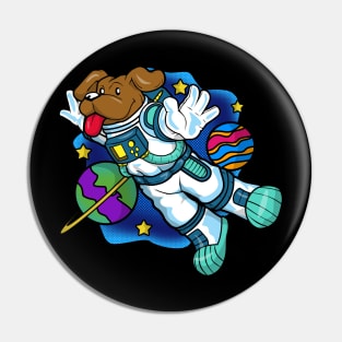 Funny dog in the universe Pin