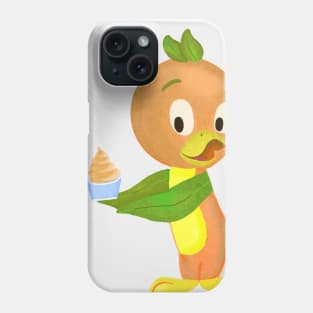 Orange Bird Citrus Swirl - Sunshine Tree Terrace Phone Case