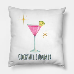 Cocktail Summer Pillow