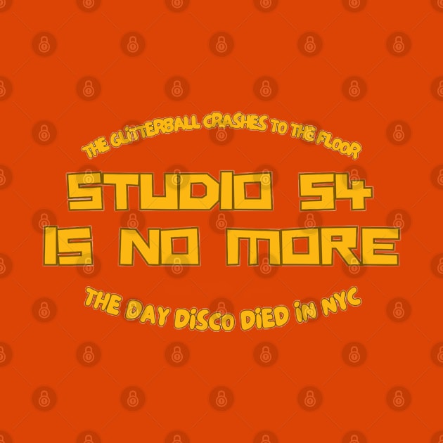 NYC Studio 54 Is No More By Abby Anime by Abby Anime