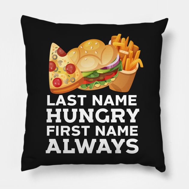 Always Hungry Pillow by Eugenex