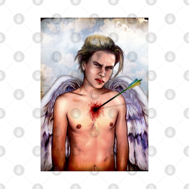 Falling angel river phoenix by matan kohn