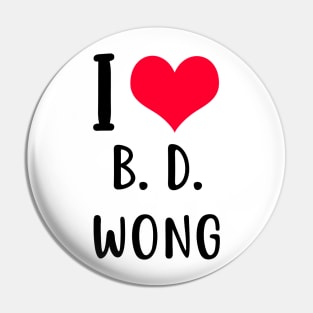 i love b.d. wong Pin