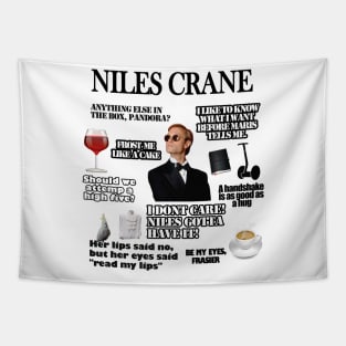 niles crane Tapestry