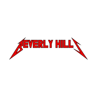 Beverly Hills - Typography Art T-Shirt