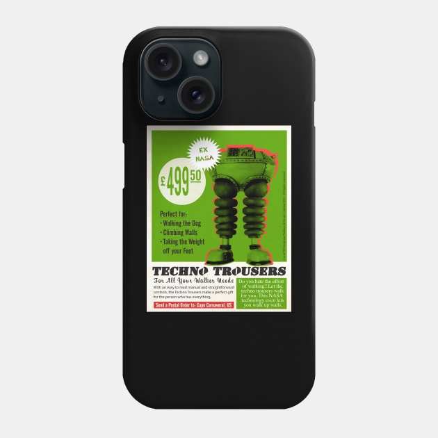 Wallace and Gromit – Techno Trousers Phone Case by GWCVFG