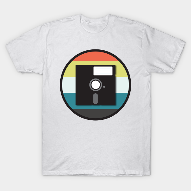 Discover Floppy Disk -- LG logo - Floppy Disc - T-Shirt