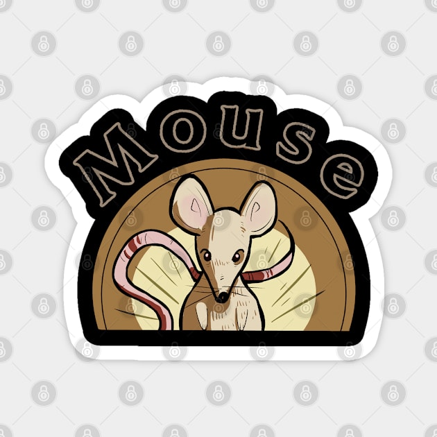 Mouse Magnet by WiliamGlowing