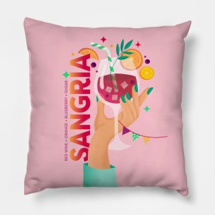 Sangria Pillow