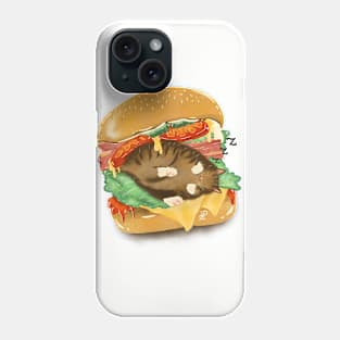 Gato Hamburguesa (Cat Burger) Phone Case