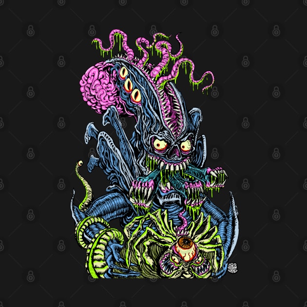 Alien Monster by Robisrael