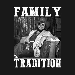 Retro Hank Jr Family Tradition T-Shirt