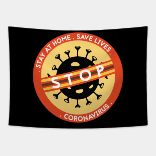 Stop coronavirus 2 Tapestry