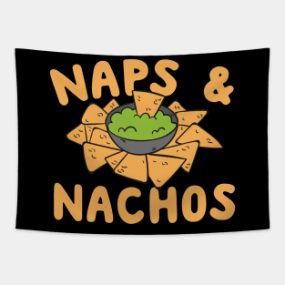 Naps & Nachos Tapestry