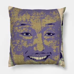 Smiling Khan 22 Pillow