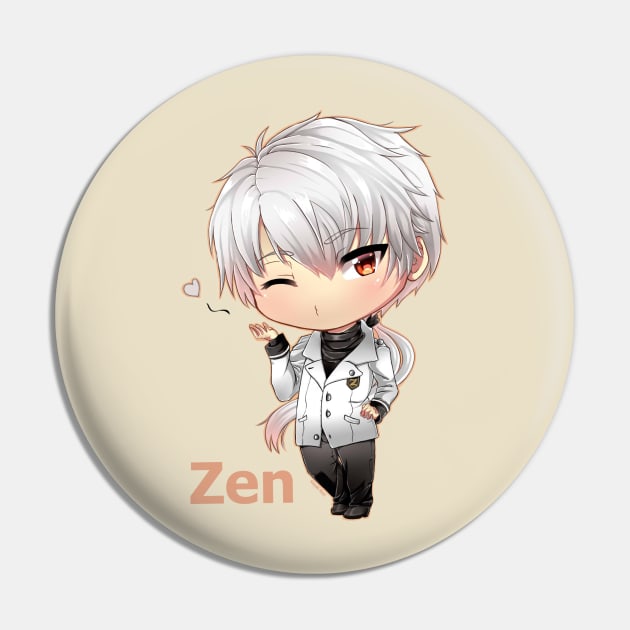 Mystic Messenger: Ryu Hyun Zen Pin by KoyukiMori