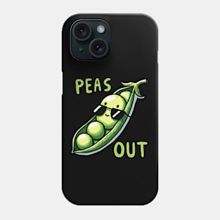 Happy Peas out Peace out Phone Case