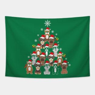 Merry Woofmas Tapestry