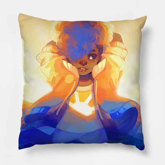 Sunrise Pillow by GDBee