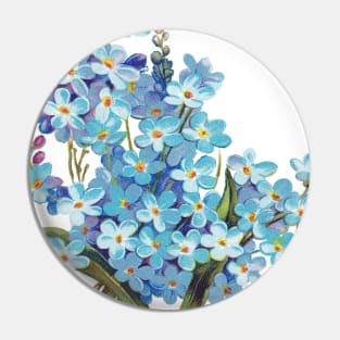 Forget-me-nots Pin