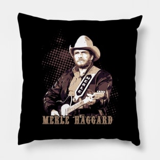 Merle Haggard Pillow