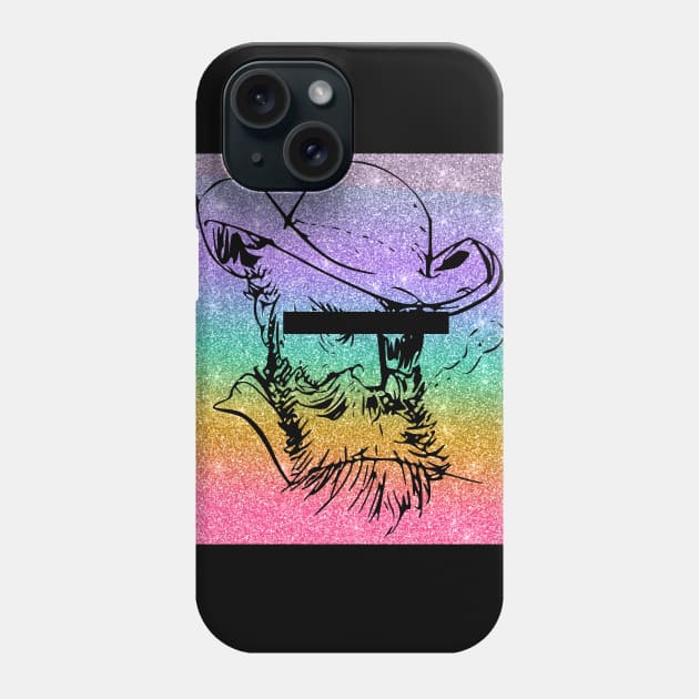 Bearded Man Phone Case by JunniePL