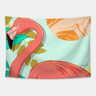 Flamingo Tapestry