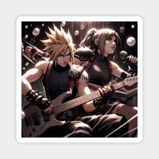 Tifa & Cloud Magnet