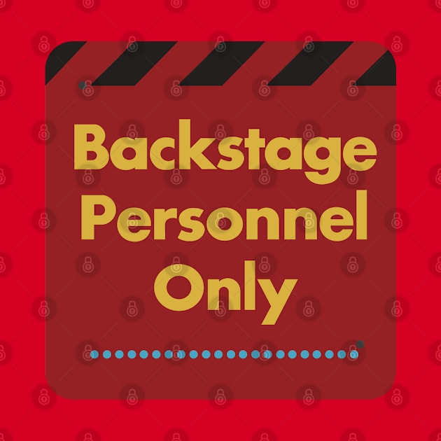 Backlot Tour Backstage Sign by JDesigns77