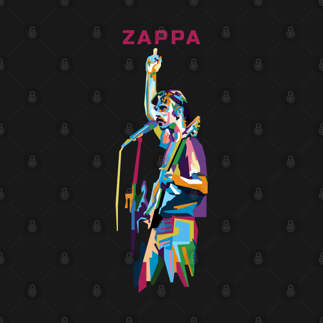 Discover Abstract geometric F.Vincent Zappa in WPAP - Frank Zappa - T-Shirt