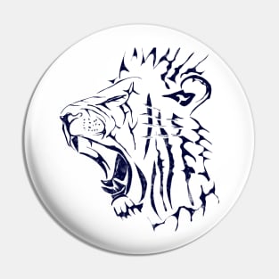 Lion Roar Pin