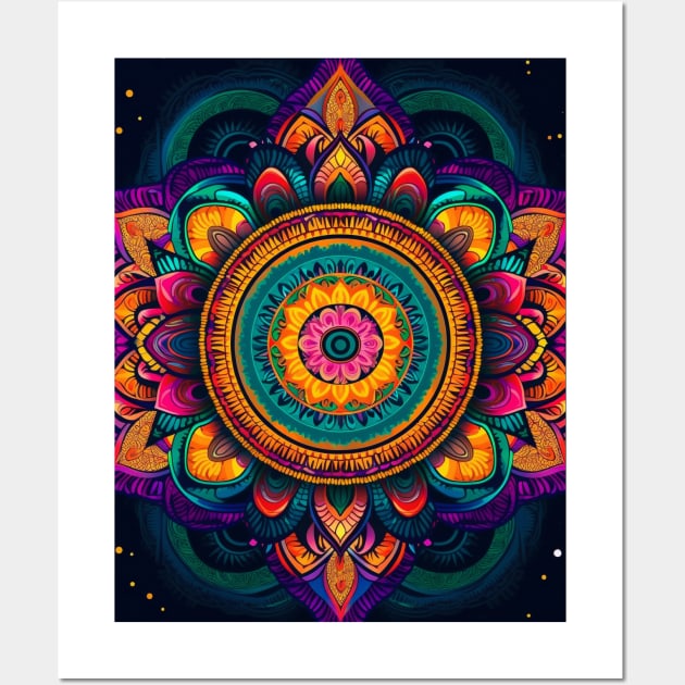 Soulful Strokes: Expressing Emotions through Mandala Artwork - Mandala Art  - Posters and Art Prints