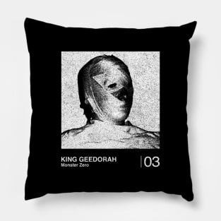 Monster Zero / Minimalist Graphic Fan Artwork Design Pillow