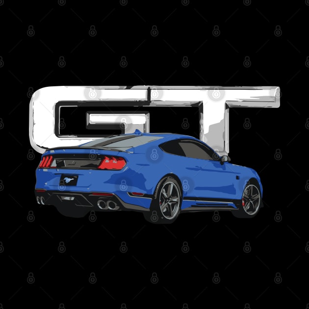 Mustang GT Velocity Blue by cowtown_cowboy