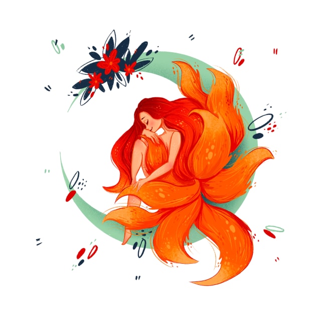 Kitsune by Karmina Art