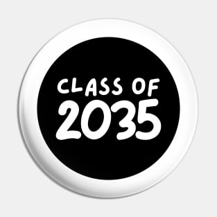 class of 2035 Pin