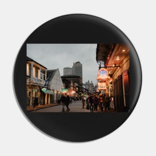 Bourbon Street in New Orleans Pin