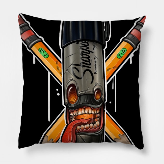 Sharpie Pillow by skinwerks