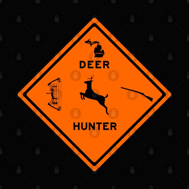 Michigan deer hunter by Sunrise Sales & Design