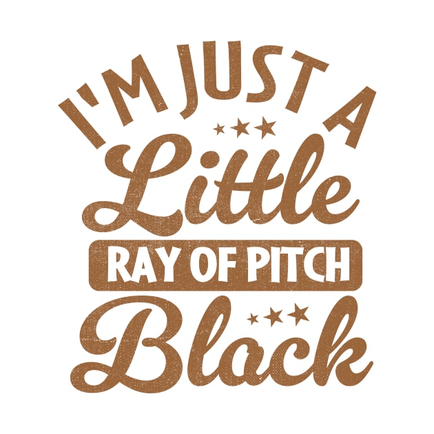 i'm just a little ray of pitch black by TheDesignDepot
