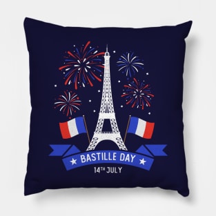 Bastille Day Pillow